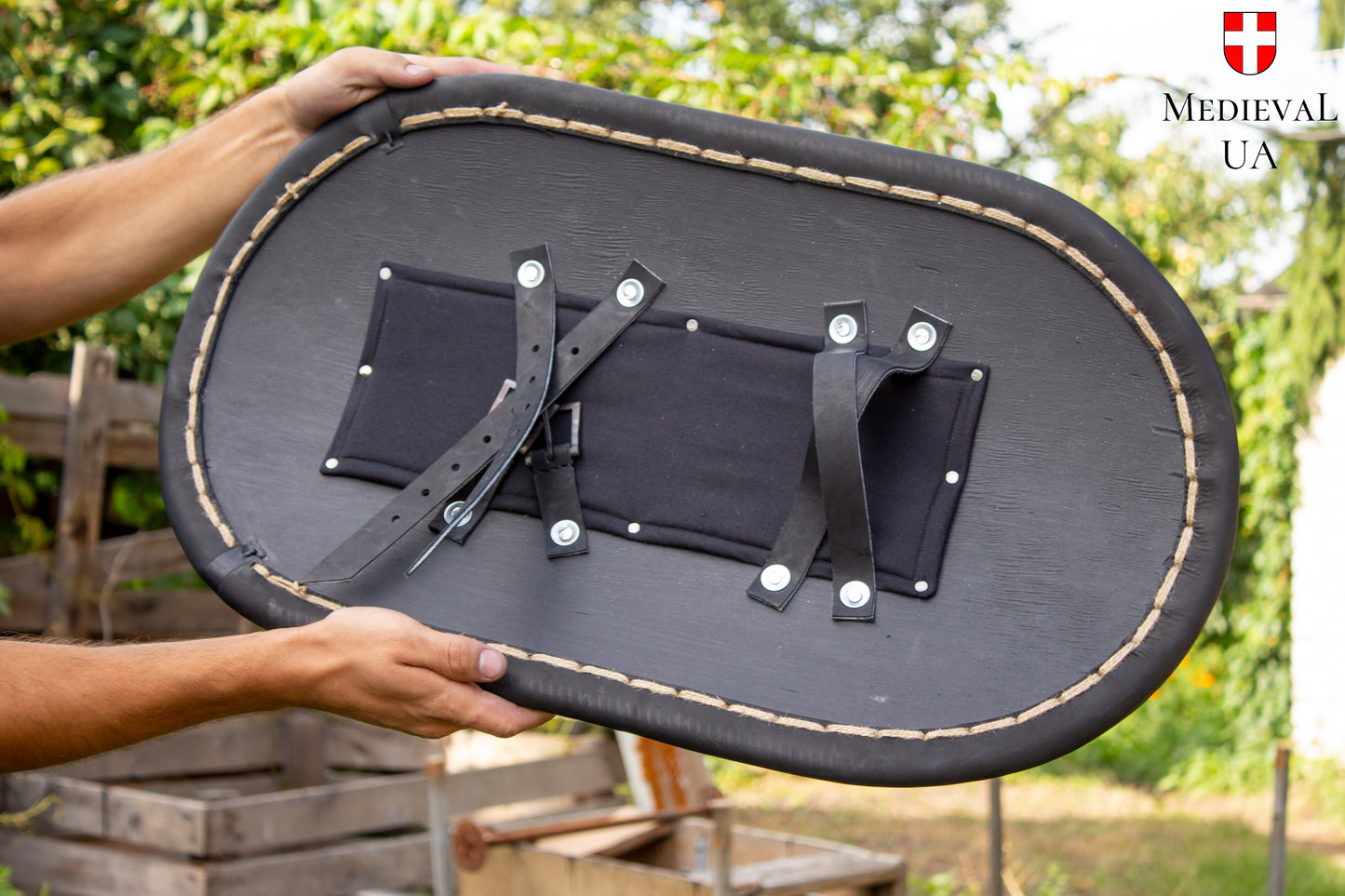 Long Oval Shield
