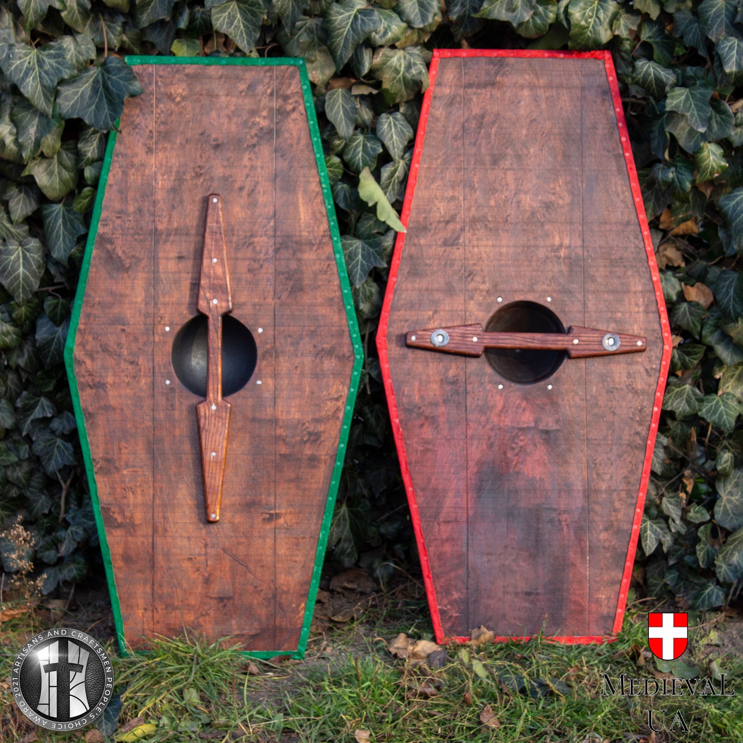 Reb Green Germanic/Gothic shield