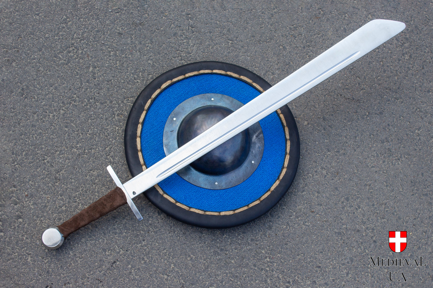 Buhurt buckler set (shield + sword)