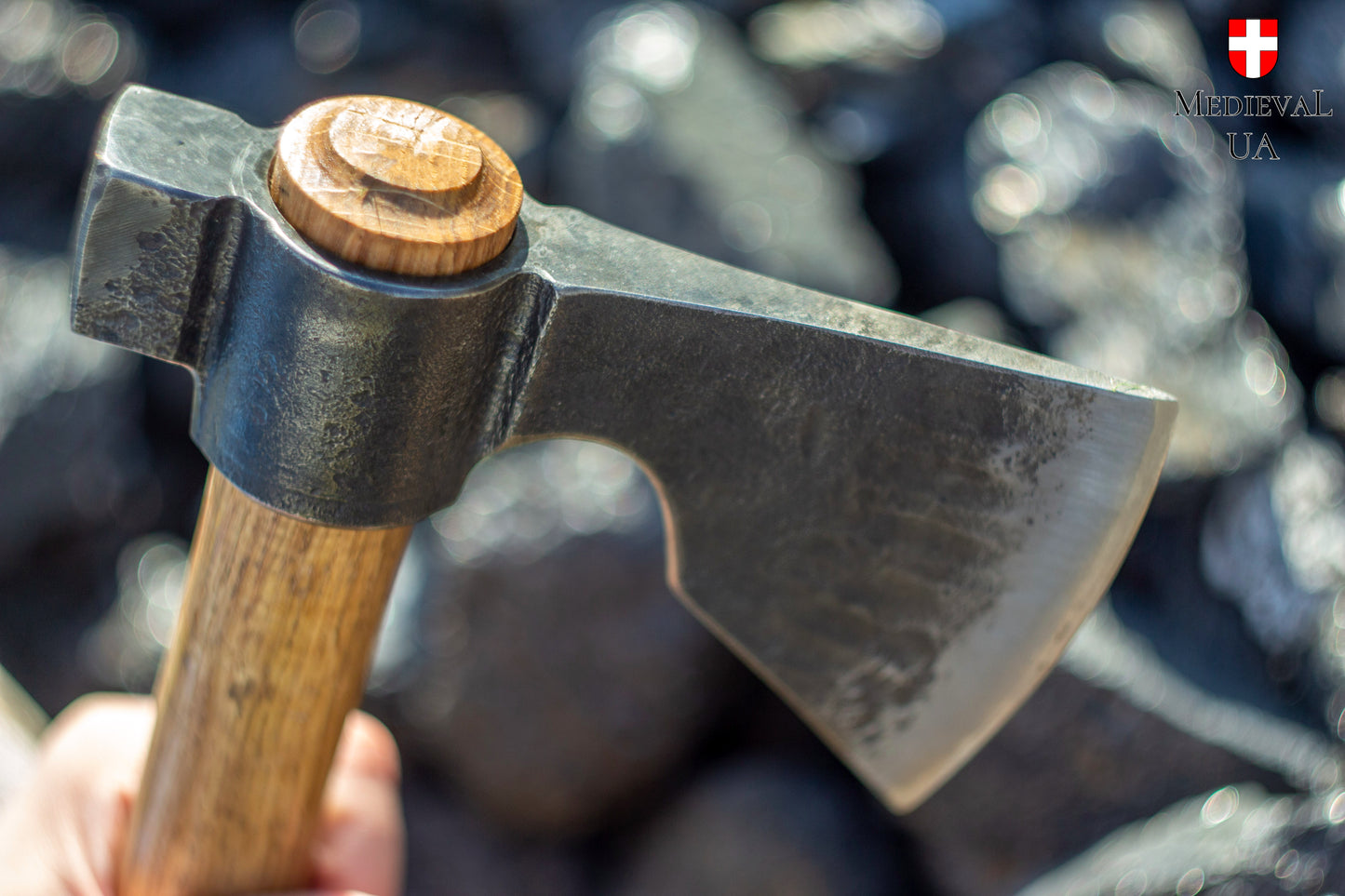 Handcrafted forged tomahawk axe