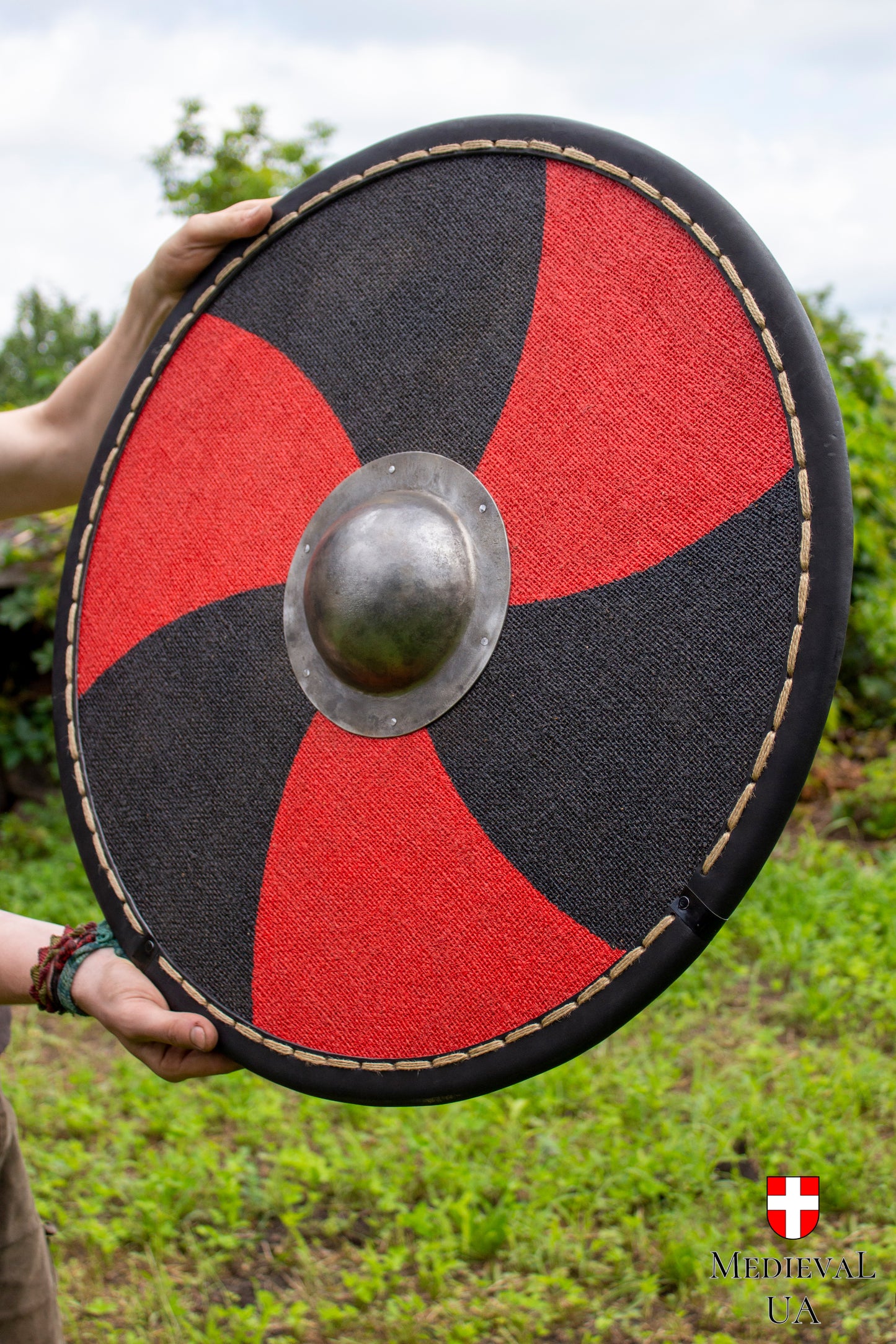 Viking round shield "Saxon", D=70cm