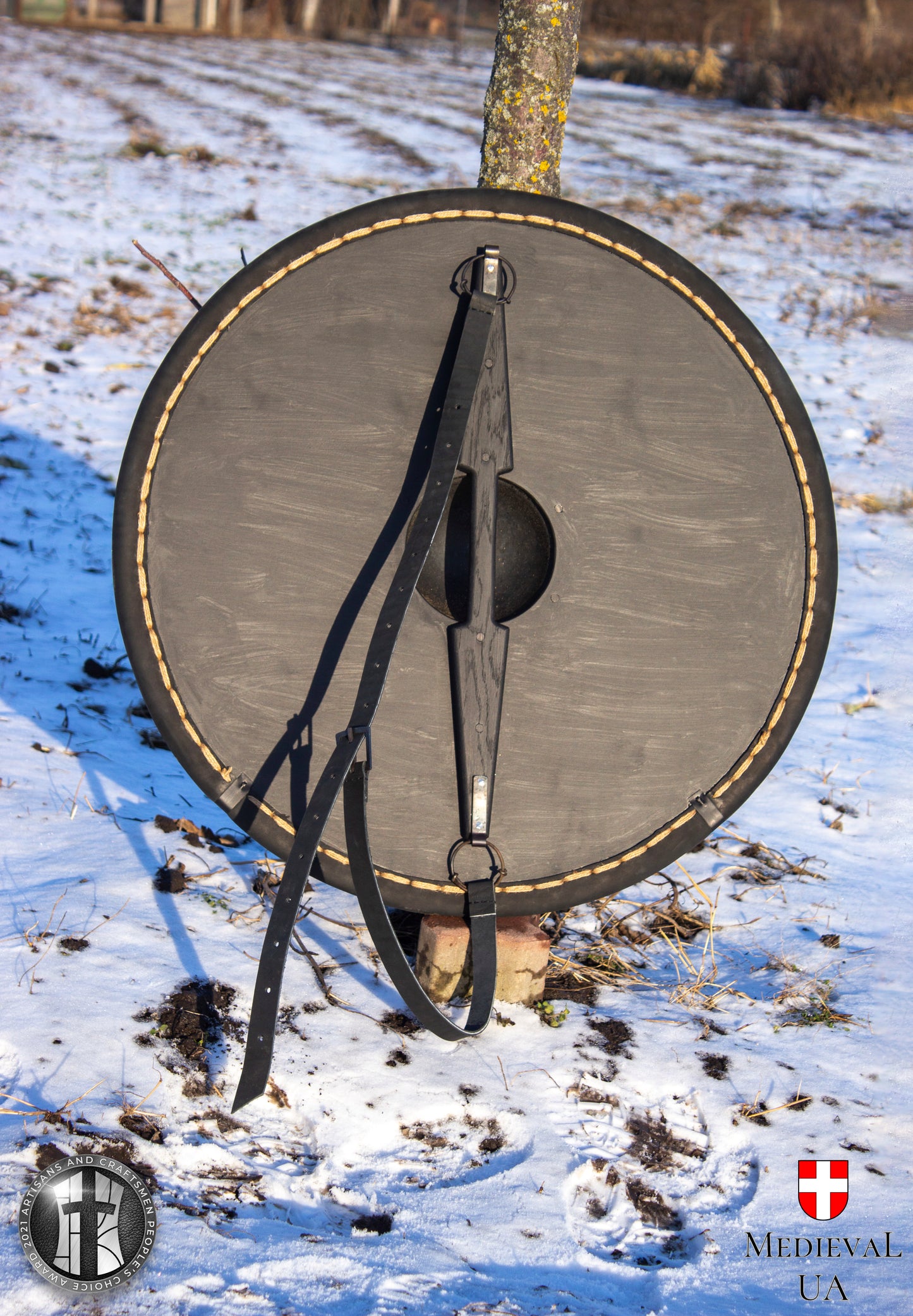 Viking round shield, D=70cm