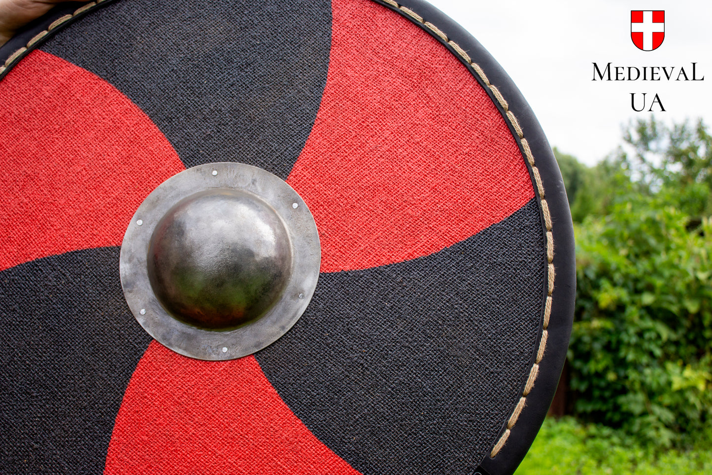 Viking round shield "Saxon", D=70cm