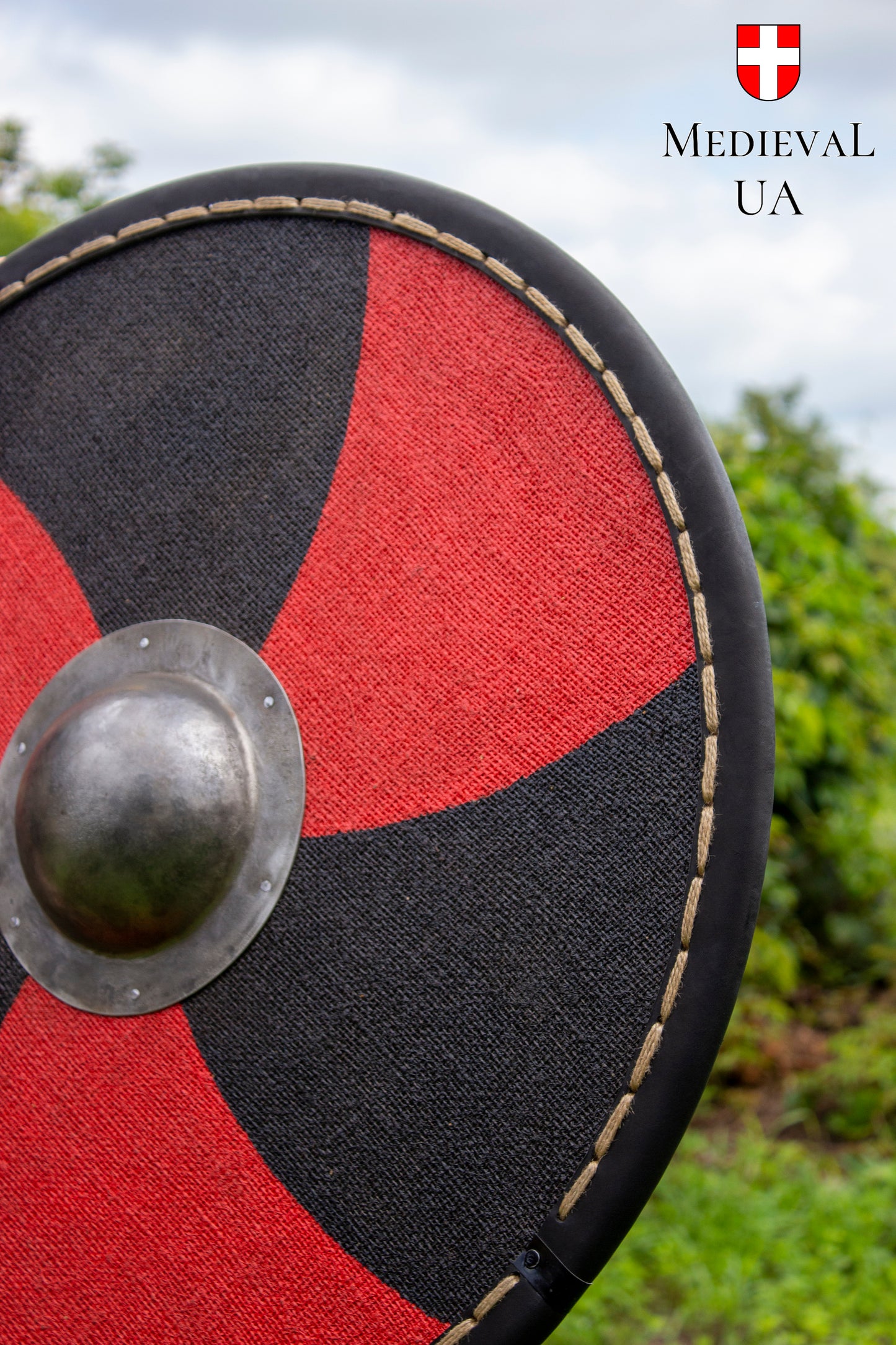 Viking round shield "Saxon", D=70cm