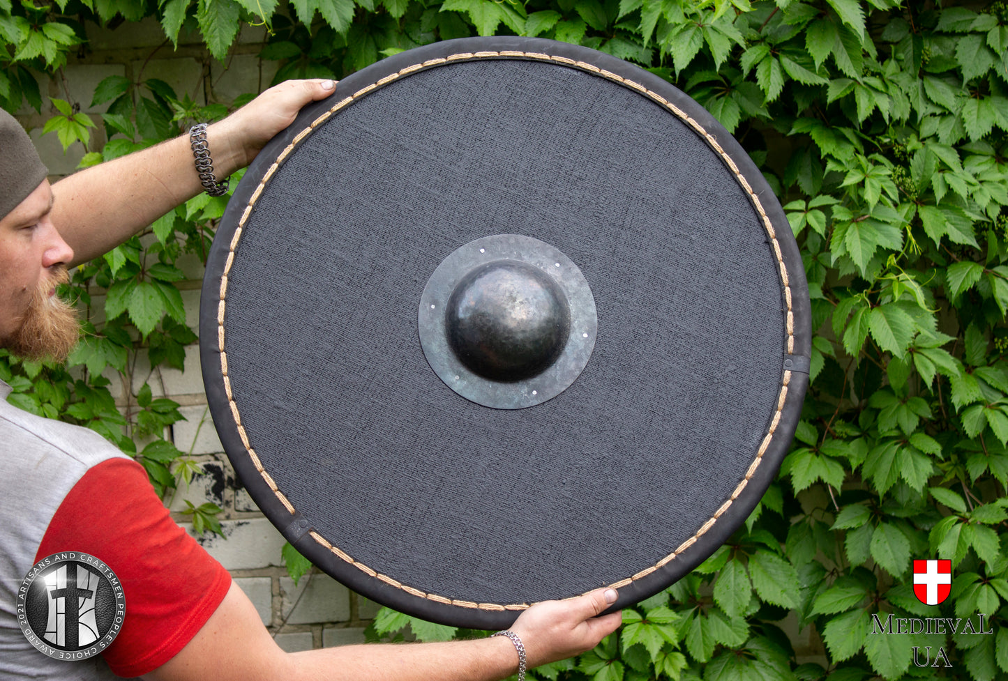 Viking round shield, D=70cm