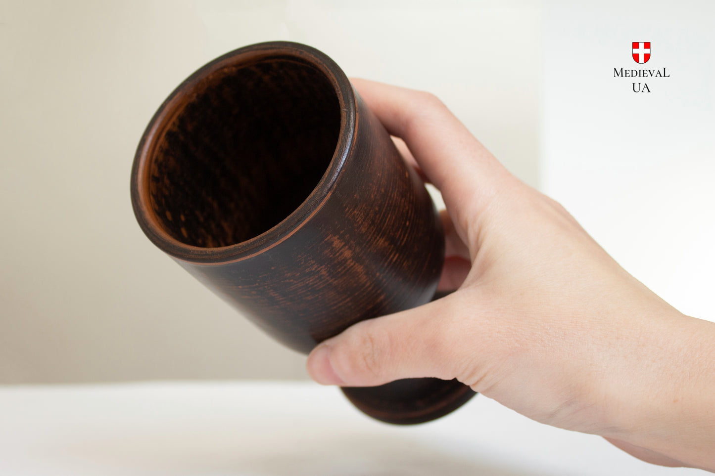 Medieval Red Clay Goblet