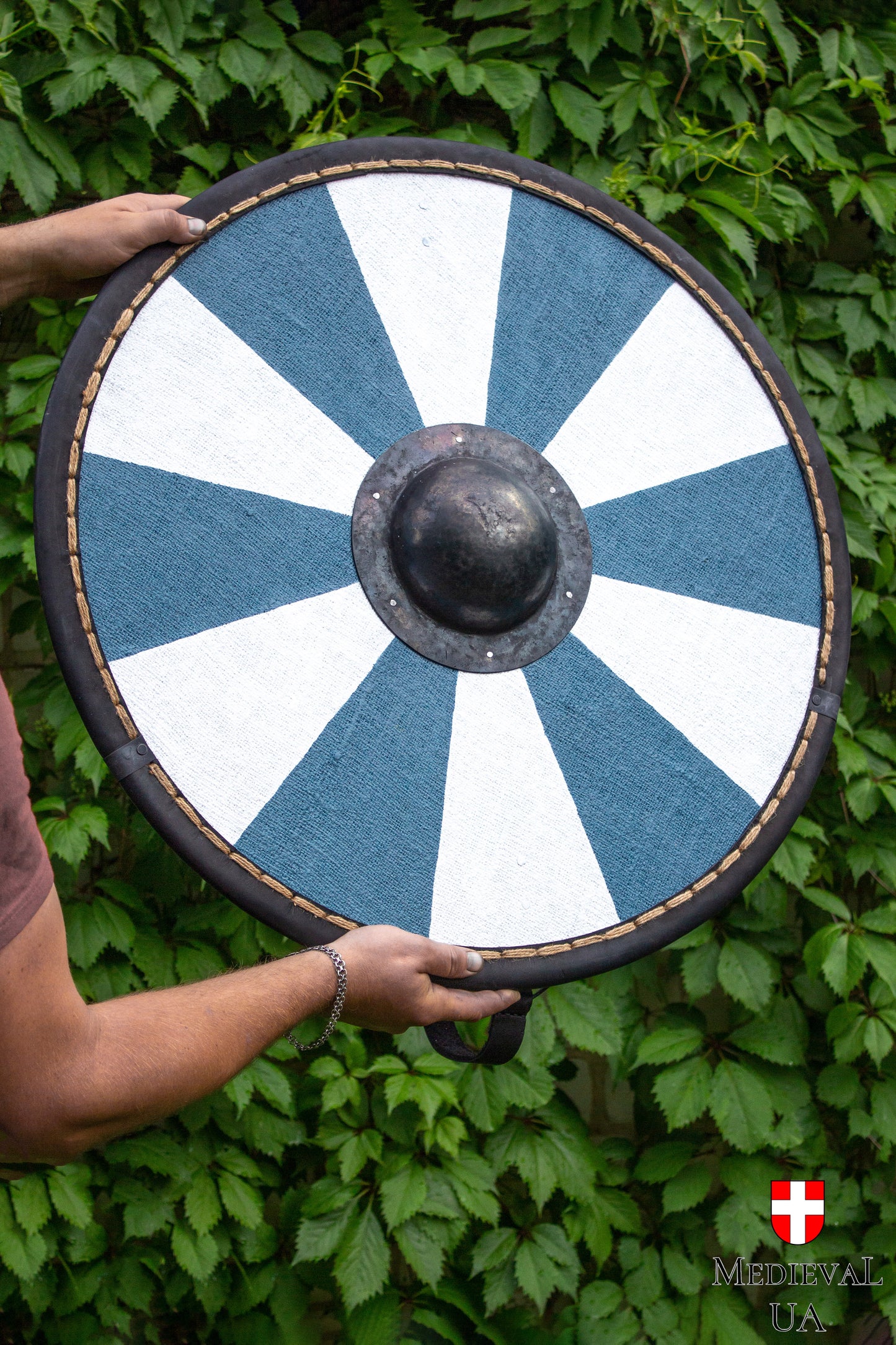 Viking round shield "My sun", D=70cm